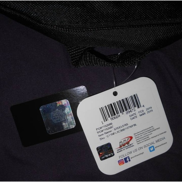 LAST ONE! NWT Pittsburgh Steelers  backpack - Picture 6 of 6